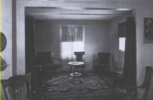 Concrete City Historical Living Room